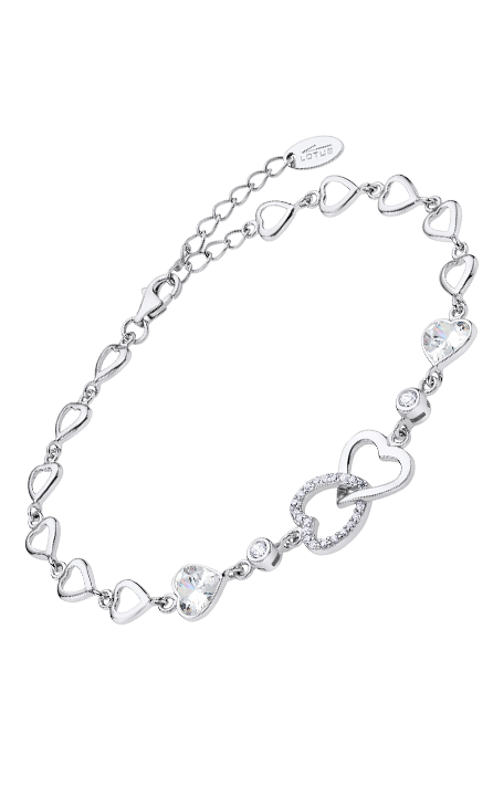 Silverly Pulsera Corazones Entrelazados Chapada Oro Rosa Mujer Plata De Ley 925 | Corazón Doble Bicolor Delicada Cadena Tipo Cable | Joya Simbólica