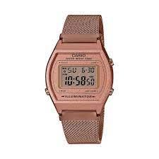 Reloj Casio Vintage Mujer Rosegold malla B640WMR-5AEF joyeria azofra