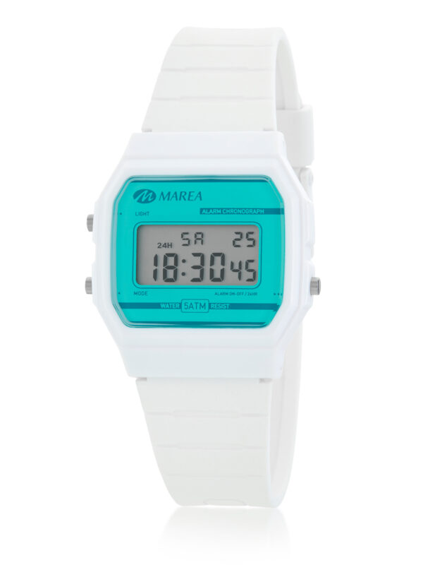 Reloj Marea Blanco esfera turquesa B35350/2