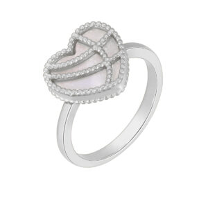 Anillo Marea LOVE Corazón nácar plata D02906/AD