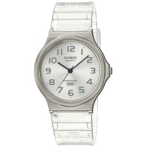 Reloj CASIO Redondo Analógico Transparente MQ-24S-7BEF