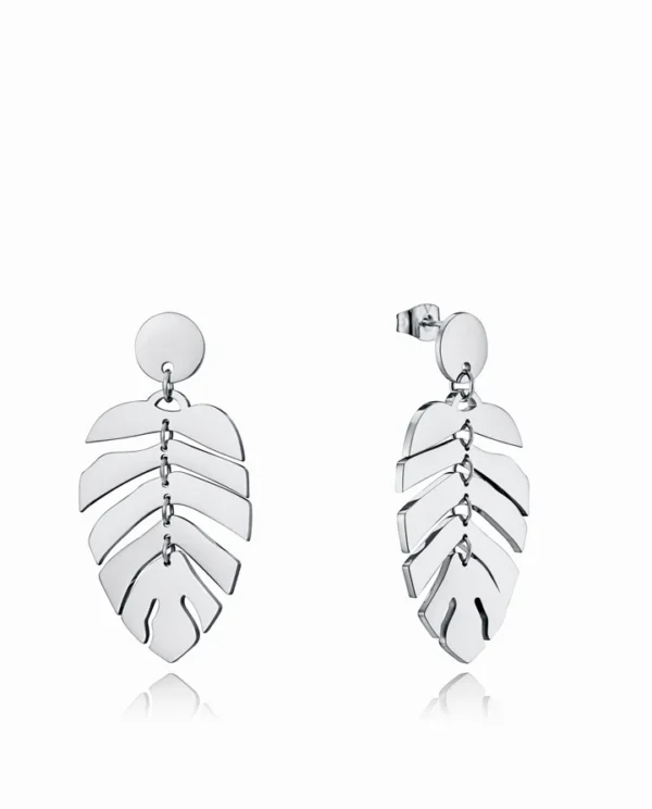 Pendientes Viceroy Air de acero con hoja articulada REF: 15137E01010