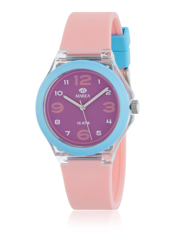 Reloj Marea Mujer Silicona color rosa claro y azul claro B35355/2