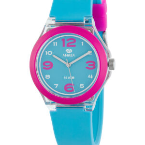 Reloj Marea Mujer Silicona turquesa y fucsia B35355/3