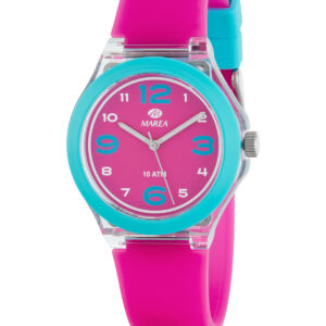 Reloj Marea Mujer Silicona color fucsia y turquesa B35355/5