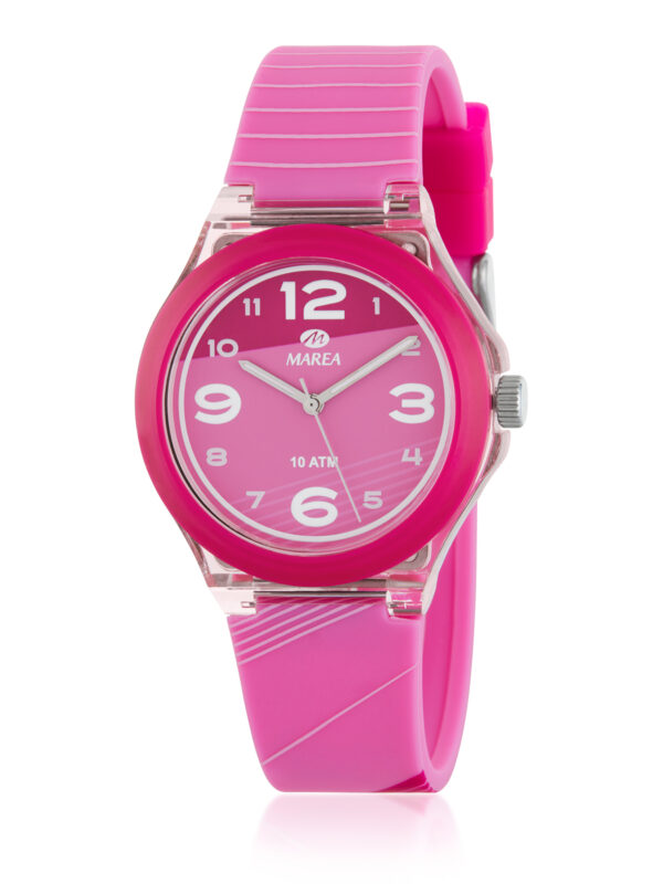 Reloj Marea Mujer Silicona color rosa claro y fucsia B35355/6