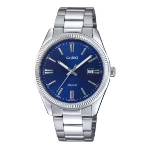 Reloj Casio Analógico Esfera azul marino armys acero MTP-1302PD-2AVEF