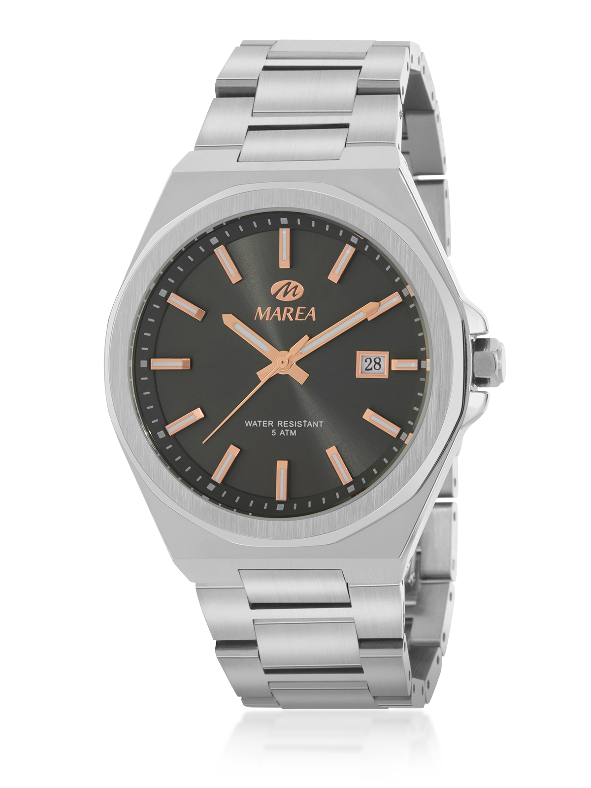 Reloj Marea Hombre Steel Special Edition + Collar de Regalo - B54184/2