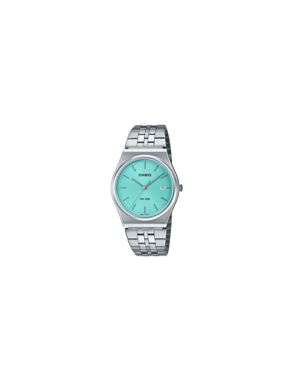 Reloj Casio Analógico esfera color verde turquesa MTP-B145D-2A1VEF