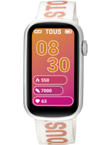 TOUS T-BAND ALUMINIO CORREAS ROSA/BLANCO  200351087