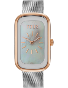 TOUS T-BAND CLUB SS/IPRG ESFERA NACAR Bicolor acero/rose ESTER 3000140500