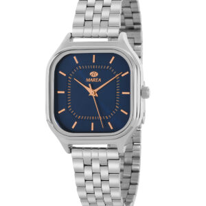 Reloj Marea Mujer Acero esfera cuadrada color azul oscuro B41381/4
