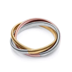 Pulsera Viceroy Chic de acero en Ip dorado e Ip rosa 14085P01019