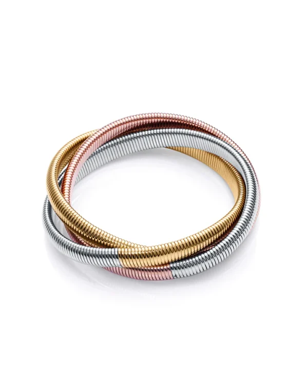 Pulsera Viceroy Chic de acero en Ip dorado e Ip rosa 14085P01019