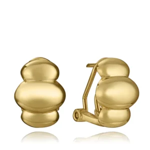 Pendientes Viceroy de plata de primera ley con baño de oro 2333E100-00