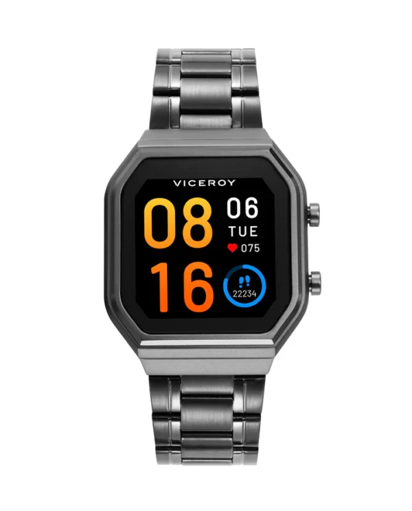 Reloj Viceroy Smart Aluminio gris con brazalete en acero 41121-50