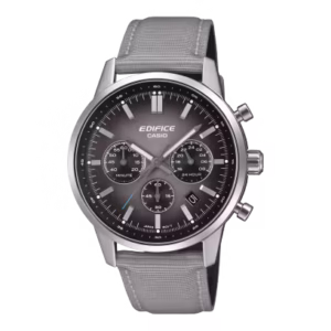 Reloj Casio EDIFICE Cronógrafo Esfera y correa gris EFR-575C-8AEF