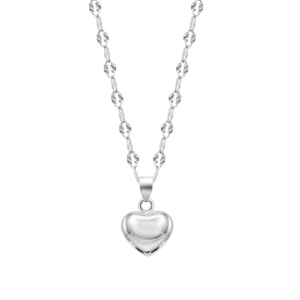 COLLAR CORAZÓN LOTUS SILVER MOMENTS LP3928-1/1 PLATA