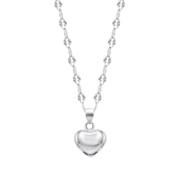 COLLAR CORAZÓN LOTUS SILVER MOMENTS LP3928-1/1 PLATA