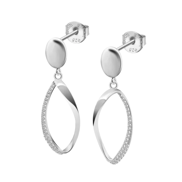 Pendientes largos Lotus Silver LP3689-4/1 plata