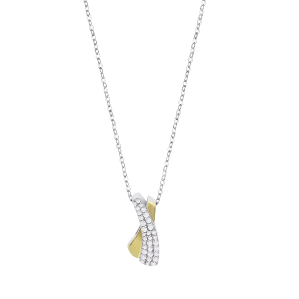 Collar Lotus Silver Beyond Classics LP3845-1/2 plata