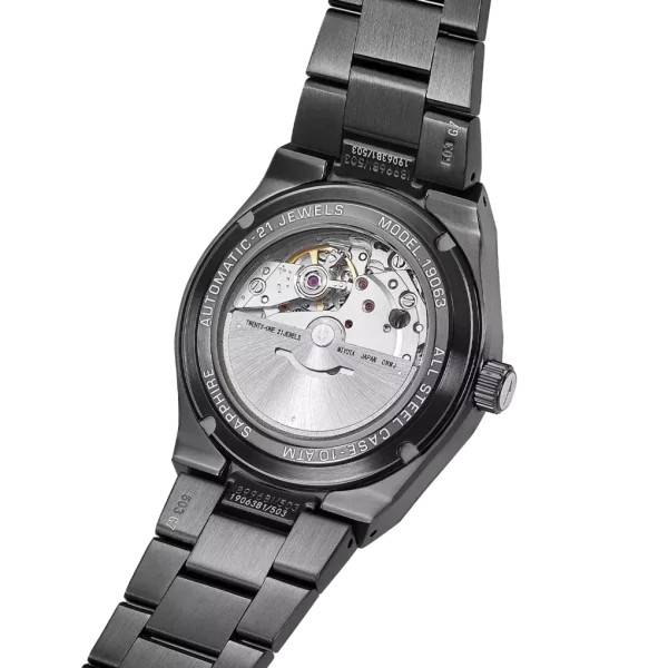 Reloj Lotus Automatic 19063/1 negro brazalete de acero inoxidable, hombre - Imagen 2