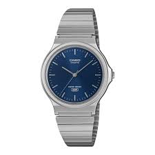 Reloj Casio Esfera azul/brazalete acero MQ-24DA-2AEF